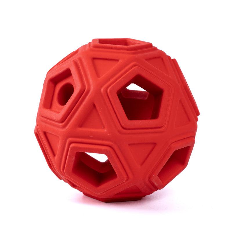 Molar Rubber Ball & Rope Toy