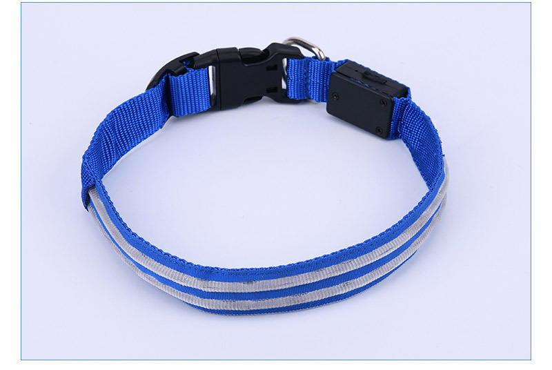 Nylon Translucent Neon LED Collars