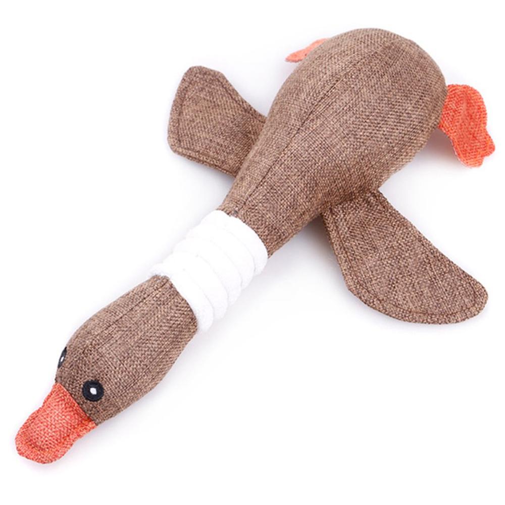 Wild Goose Squeaky Plush Toy