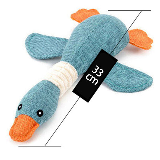 Wild Goose Squeaky Plush Toy