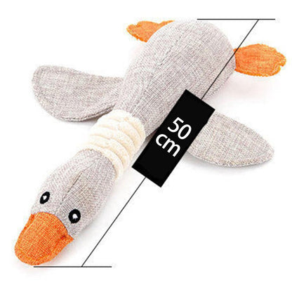 Wild Goose Squeaky Plush Toy