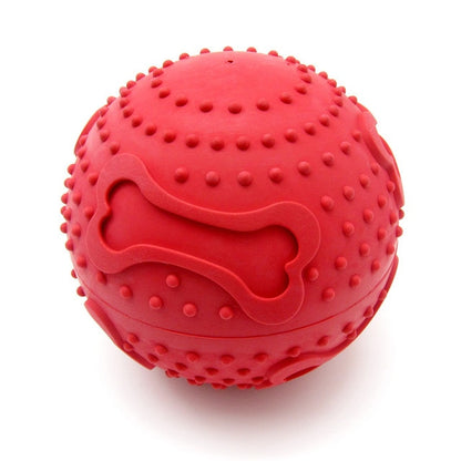 Rubber Ball Toy for Aggressive Chewers